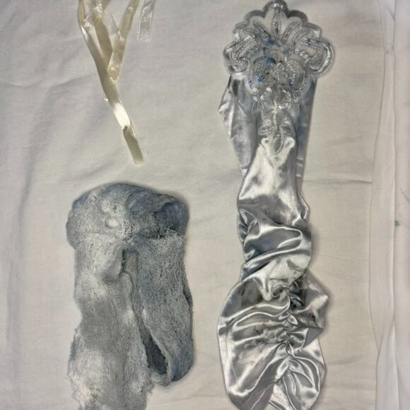 Corpse Bride Emily Custom Halloween Costume with Rib Detail Corset XS/S - Picture 5 of 8